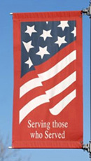 Serving Those Who Served flag