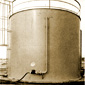 Herbicide storage tank