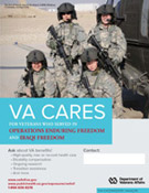Thumbnail of VA Cares poster OEF/OIF - Crew