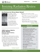 Ionizing Radiation Review cover page
