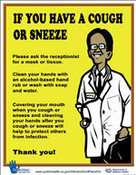 Respiratory Etiquette Posters - Public Health